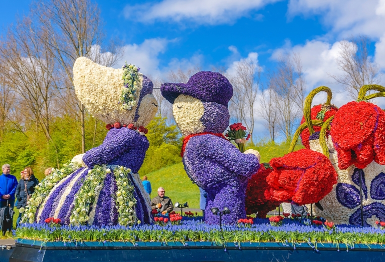 Цветочный фестиваль в голландии