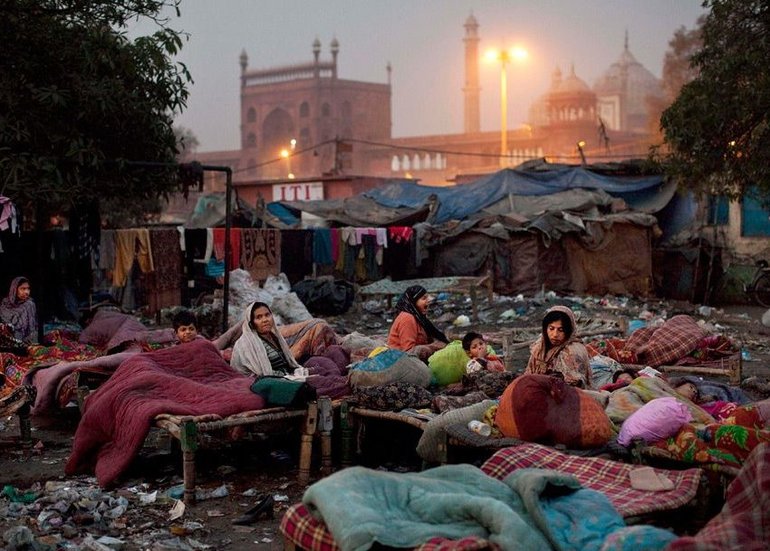 Бедность, антисанитария в Индии