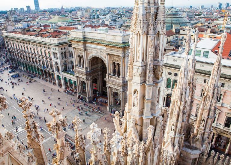 Самые популярные места посещений туристами в Милане