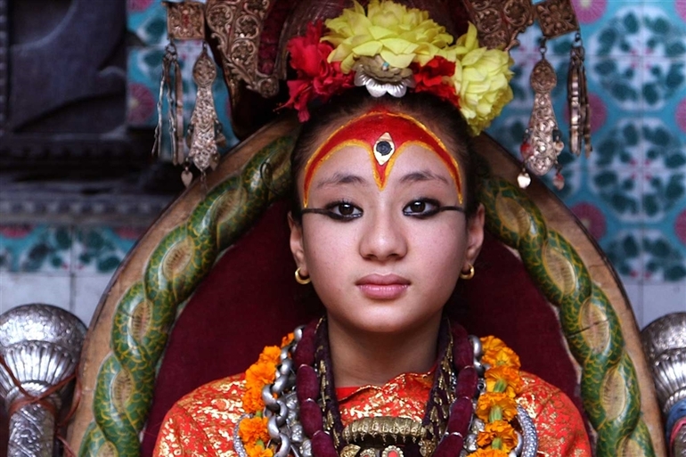 Живая богиня Непала Кумари