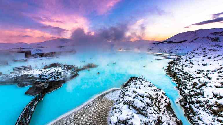 Целебные свойства Голубой лагуны в Исландии