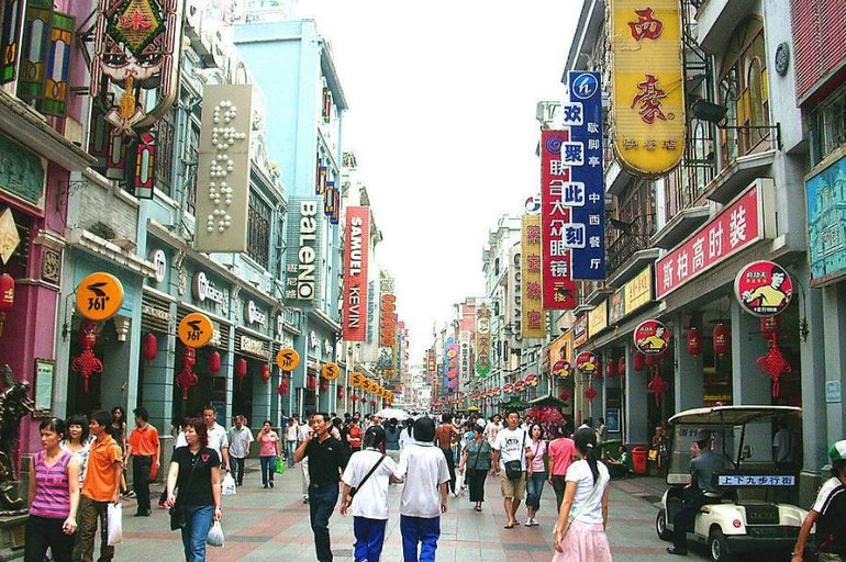Улицы в Пекине 