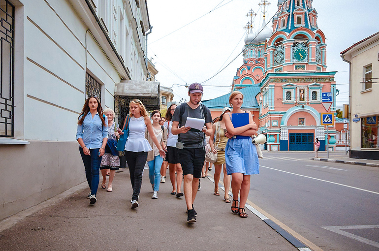 Пеших прогулок и экскурсий по Москве