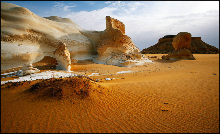 Красоты Белой пустыни в Египте