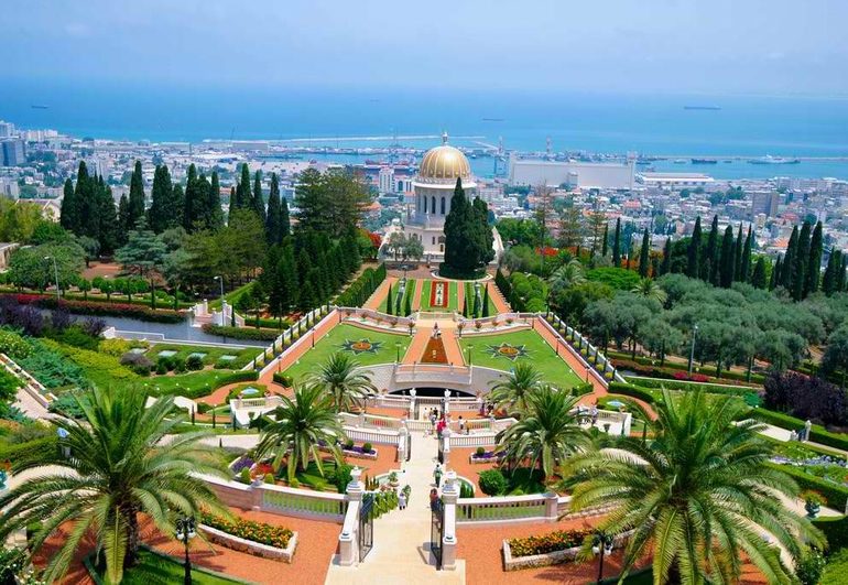 Величие и спокойствие бахайских садов в израиле