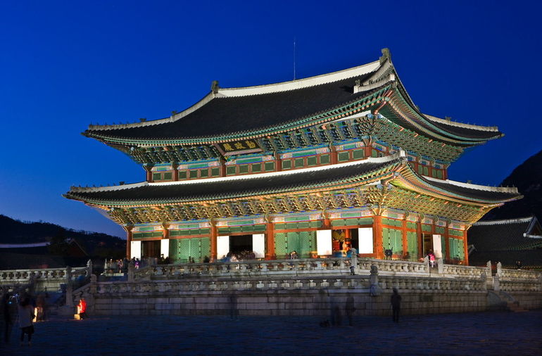 Дворцы Сеула, их, особенности стиля