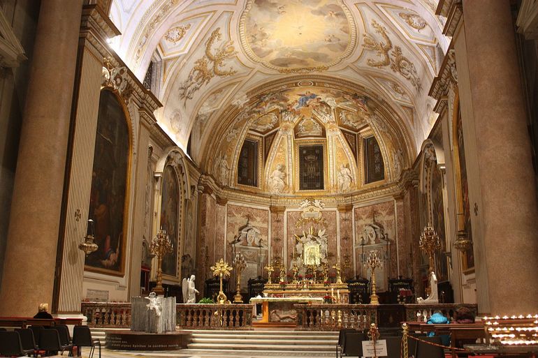 Невероятная панорама часовни Santa Maria degli Angeli