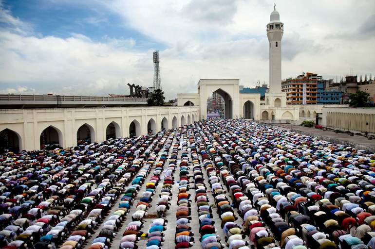 Мусульманские страны в период рамадана